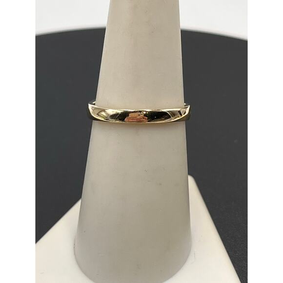 GSK Cushion Cut Citrine Sterling Silver Vermeil Cocktail Ring Sz 7.5 - Picture 5 of 12